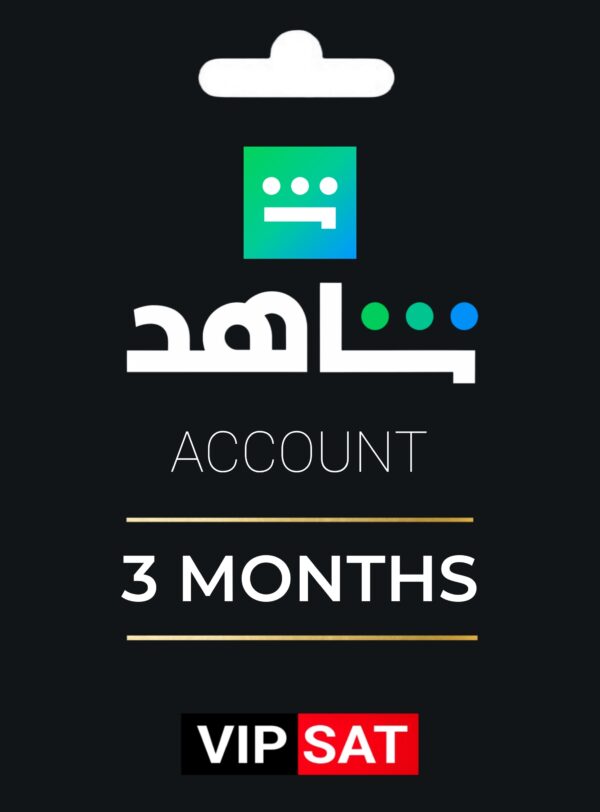 Shahid VIP 3 Months Shahid VIP 12 Months Shahid Account