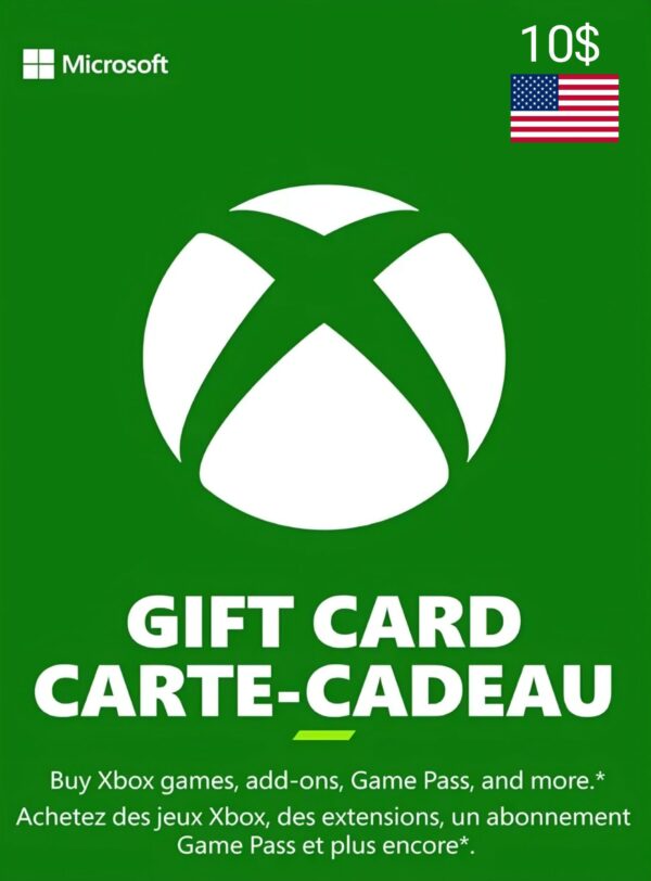 Xbox Gift Card 10$ USA